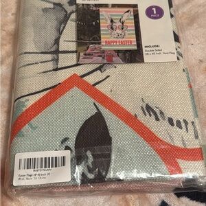 Easter Yard Flag with Bunny Design